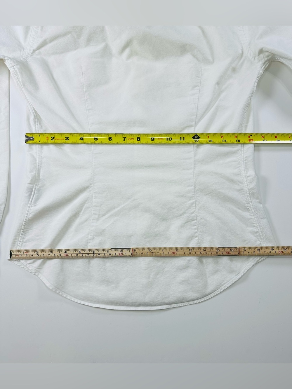 VTG Ralph Lauren Vintage Women’s White Oxford Button Down Shirt Made Hong Kong - Picture 6 of 15